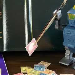 Stamp Collecting with Mystic Hingeless Stamp Albums for US Postage Stamps - Video No.107