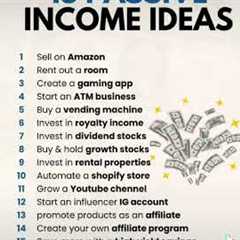 15 Passive Income Ideas