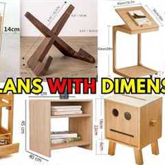 94 Easy woodworking project design ideas for beginners with measurements