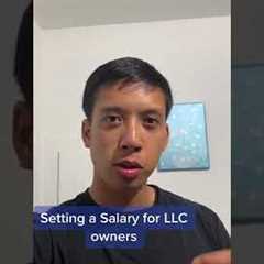 Do LLC Owners Need To Set Salary?