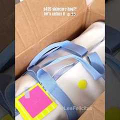 let’s unbox the new @DrunkElephantSkincare trunk🩵$425 - Worth it or too much? 👀 #asmr #unboxing