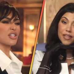 Kim and Kourtney Kardashian Imitate Each Other in Court Room Face-Off