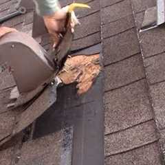 Leaky Roof Vent Replace - Bathroom Exhaust Vent Roof Leak Repair
