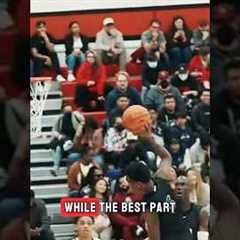 LeBron’s son had the craziest dunk! #shorts #nba #lebronjames