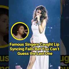 6 Famous Singers Caught Lip Syncing Fails#celebrity #SelenaGomez #DuaLipa #Beyoncé #KirkoBangz