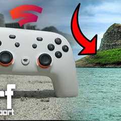 Can Google Stadia Run On An Island In The Middle Of The Ocean? - The Nerf Report