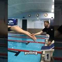 Why Is This Coach Ruining His Students’ Dives? 😳 #shorts #sports