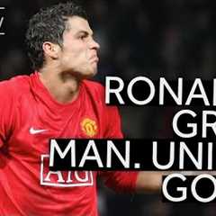 CRISTIANO RONALDO Great MAN. UNITED #UCL GOALS!