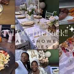 VLOG | Life Lately | Grocery Haul | Attending a Baby Shower | and more...