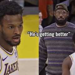 Bronny James Is Looking BETTER And LeBron Liked It 🔥