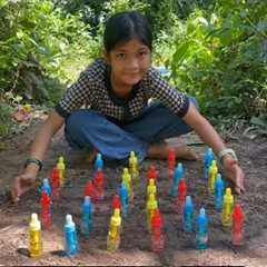 Part 80 Survival Skills SMART Ideas and USEFUL in Forest With Single Mom  Jungle Life