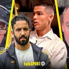 IT'S FAIR! talkSPORT reacts to Cristiano Ronaldo claiming Amorim needs a MIRACLE at Man United!