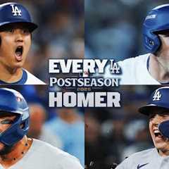 ALL POSTSEASON HOME RUNS hit by the 2025 World Series Champion Dodgers! (Ft. Shohei, Freddie &..