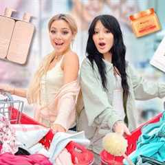 NO BUDGET TARGET SHOPPING CHALLENGE! Sister vs Sister