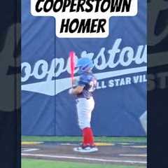 Cooperstown All Star Village Home Run - Ben Hinch 10yrs old #baseball #Cooperstown #worldseries
