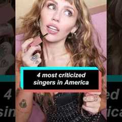 4 most criticized singers in America. #celebrity #usa #billyeilish #nickiminaj