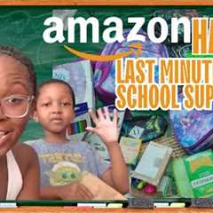Last-Minute Back to School Amazon Haul 2025 | School Supplies for 1st & 3rd Grade