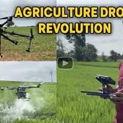 Modern Farming drone sparying technology 2025 | x8 model drone spray review 2025 |