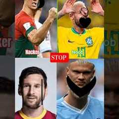 stop challenge for you 😤 only 00.000% can stop || football | Ronaldo | massi | Neyber jR | #shorts