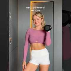 back to 3 strength, 2 cardio workouts and 1 stretch per week ❤️