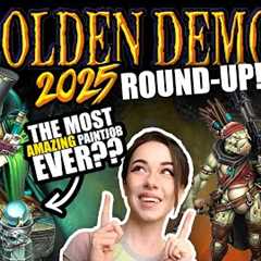 The BEST of the BEST Warhammer Miniatures at Golden Demon SPIEL 2025!