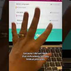 Honest review of Miacademy online homeschool curriculum — This has probably been the most requested