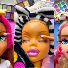 ASMR Satisfying with Unboxing & Review Mannequin Makeup Skincare Sounds Video Fast and Easy..