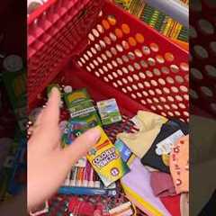 Back to school shopping in July ✏️🚌🎯 #targethaul #backtoschool #backtoschoolshopping