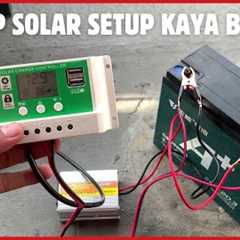 Ultra Budget Solar Panel Setup for Small Appliances