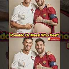 Ronaldo Vs Messi Ai Edit | Funny Ai edit Video #ronaldo #messi #cr7 #ai #edit #funny #shorts #viral