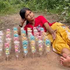 Part 82 Survival Skills SMART Ideas and USEFUL in Forest With Single Mom  Jungle Life