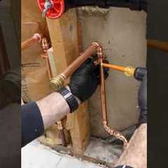 Copper Pipe Hanger Tips - #shorts #plumbing #homerepairtutor