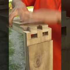 Amazing Hidden Fish Tails Locking Wood Joints Japanese Carpenter_s Technique Buildings Without Nails