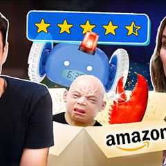 Testing The WEIRDEST Amazon Products - Are They Worth It?!