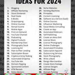 50 Passive Income Ideas For 2024