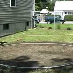 Do-It-Yourself Round Above Ground Swimming Pool Installation - 1 of 2