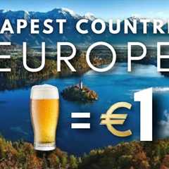 Top 10 Cheapest European Countries To Visit in 2025 - 4K Travel Video