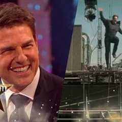 Footage of how Tom Cruise broke his ankle on set | The Graham Norton Show - BBC