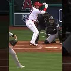 Listen to the sound Shohei Ohtani’s bat makes after crushing a home run! #mlbhighlights