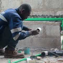 Efficient Plumbing Works in Ghana: Installing Water Supply Lines with PPR Pipes | Feco Plumbing