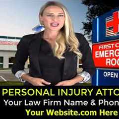 PERSONAL INJURY LAWYER VIDEO COMMERCIAL SAMPLE