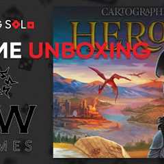 Cartographers Heroes Collector's Edition | Game Unboxing
