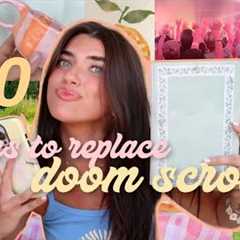 100 hobbies + things to do instead of doom scrolling! (how to get off your phone & be present)