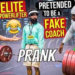 anatoly pretend to be a beginner 🥸😂 #shorts #funny #gym #reaction #prank