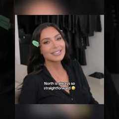 North tells Kim she needs a pimple patch 😂 #celebrities #kuwtk #thekardashians #kardashians #shorts