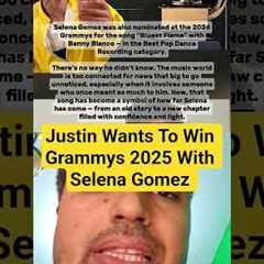 “Justin's Shocking Grammy Ambition: Teaming Up With Selena Gomez for 2025 Surprise! 🎤🏆”