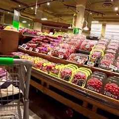 Canadian Grocery Store ASMR | Thrifty Foods Shopping Experience (No Talking)