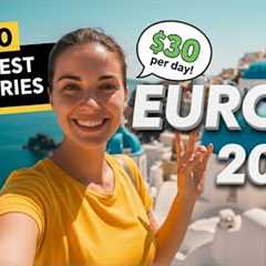 EUROPE 10 Cheapest Countries for Budget Travel 2026