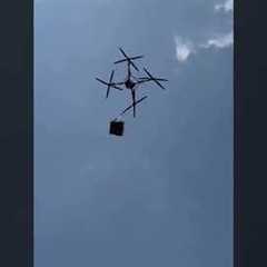 The Future of Construction? Watch This Drone Do the Heavy Lifting. #drone #construction #technology