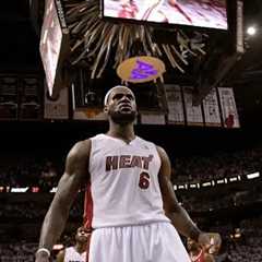 LeBron James Best Dunks In Miami Heat♥️